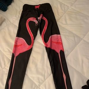 Goldsheep flamingo booty leggings XS